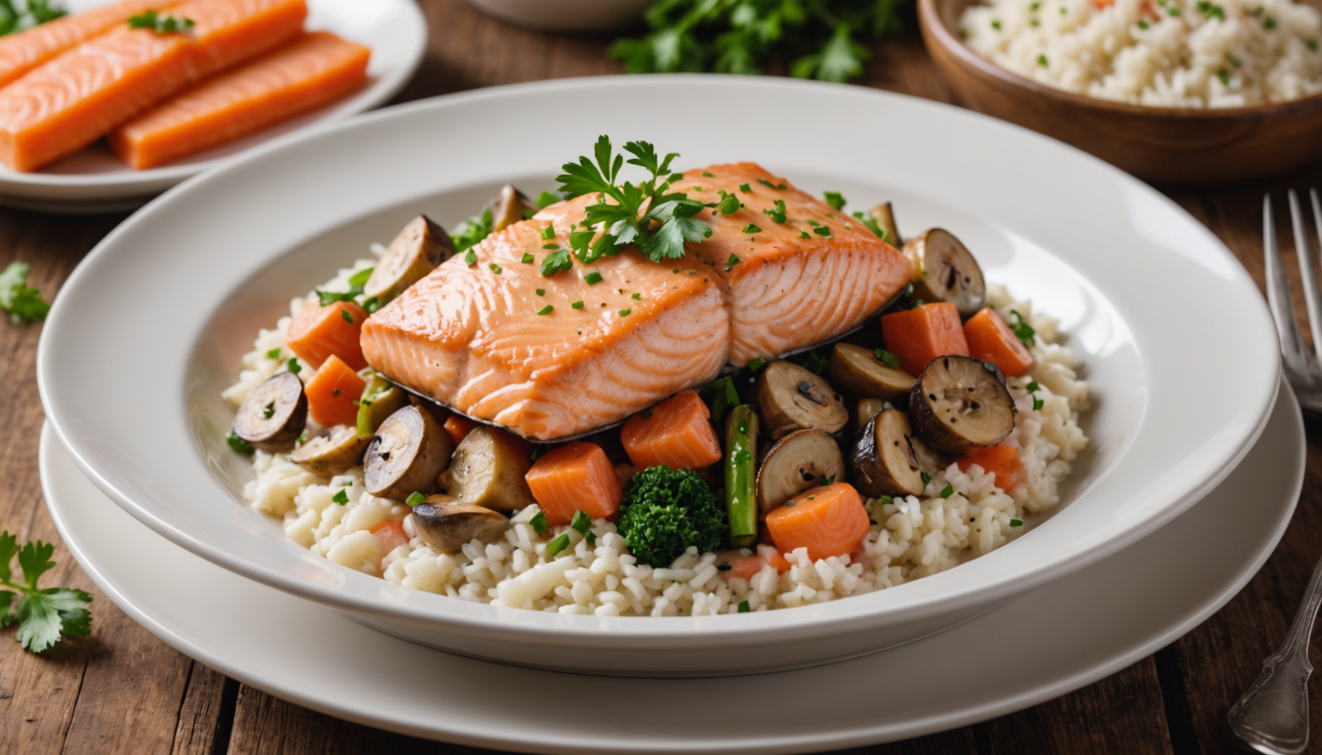 découvrez notre recette simple et gourmande de blanquette de saumon, parfaite pour un repas savoureux et facile à préparer.