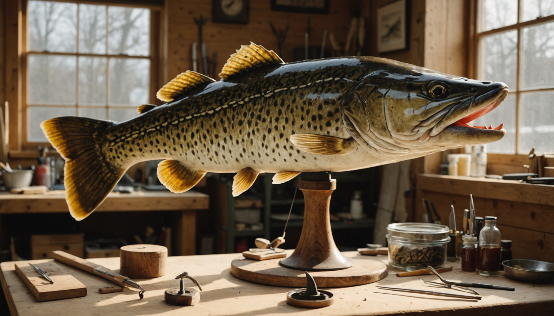 découvrez notre guide pratique et astuces pour naturaliser la tête d'un brochet trophée, étape par étape, et valoriser votre prise de manière professionnelle.