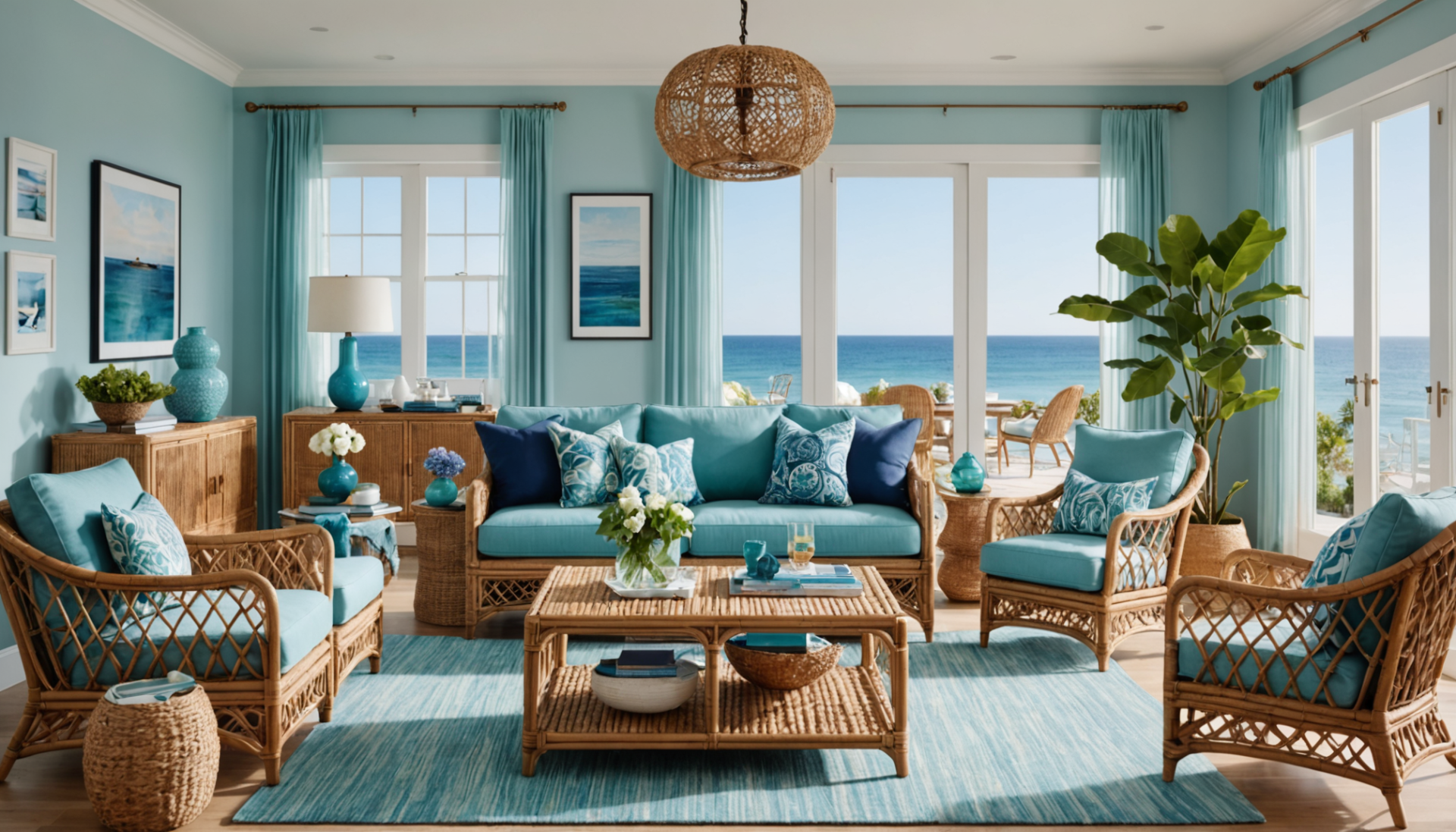 découvrez nos inspirations déco marine pour apporter une touche d'élégance et de fraîcheur à tous vos intérieurs, du salon à la chambre.