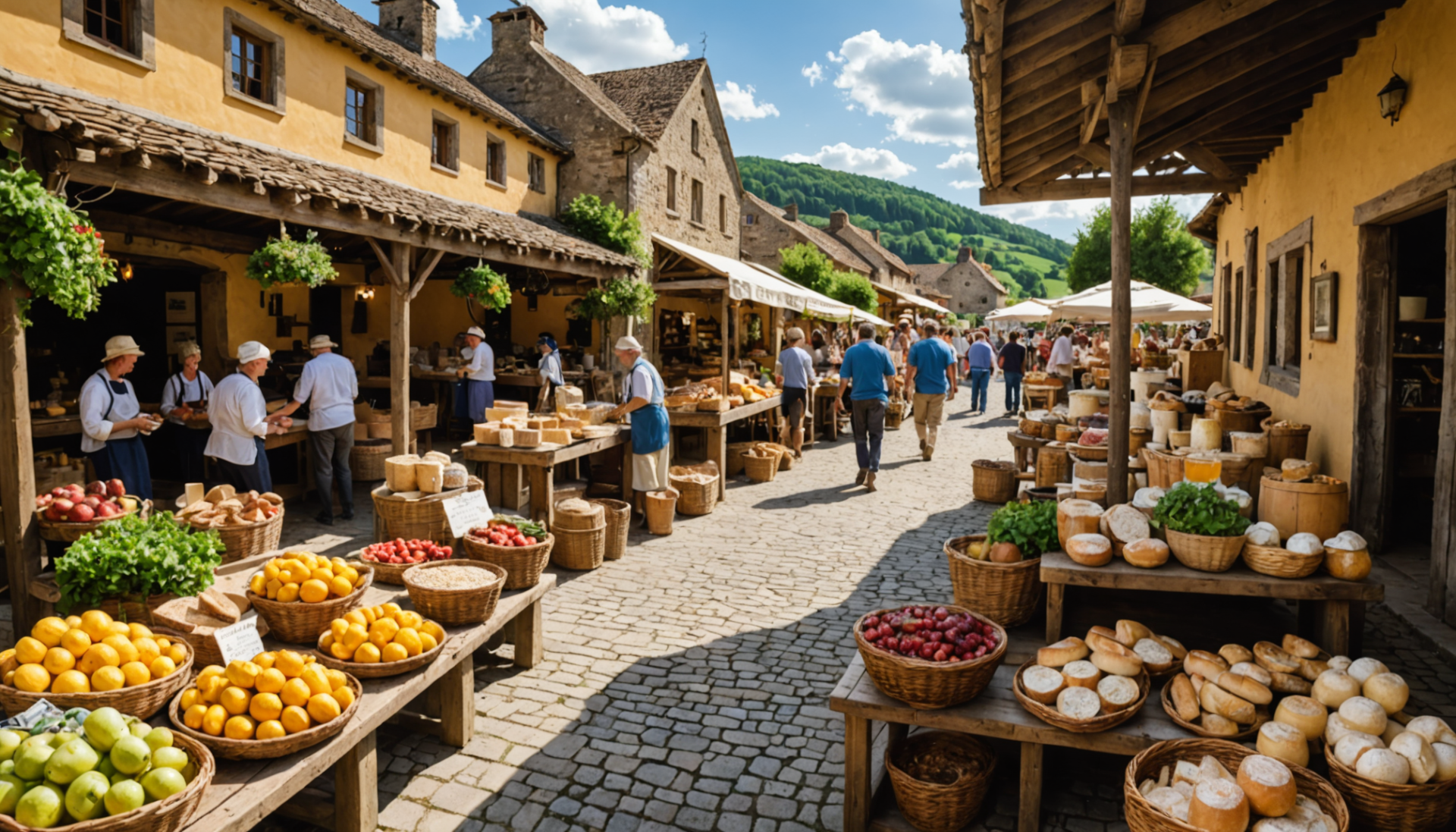 explorez les produits du terroir et plongez dans l'univers des artisans locaux pour découvrir leurs savoir-faire uniques et leurs secrets bien gardés.