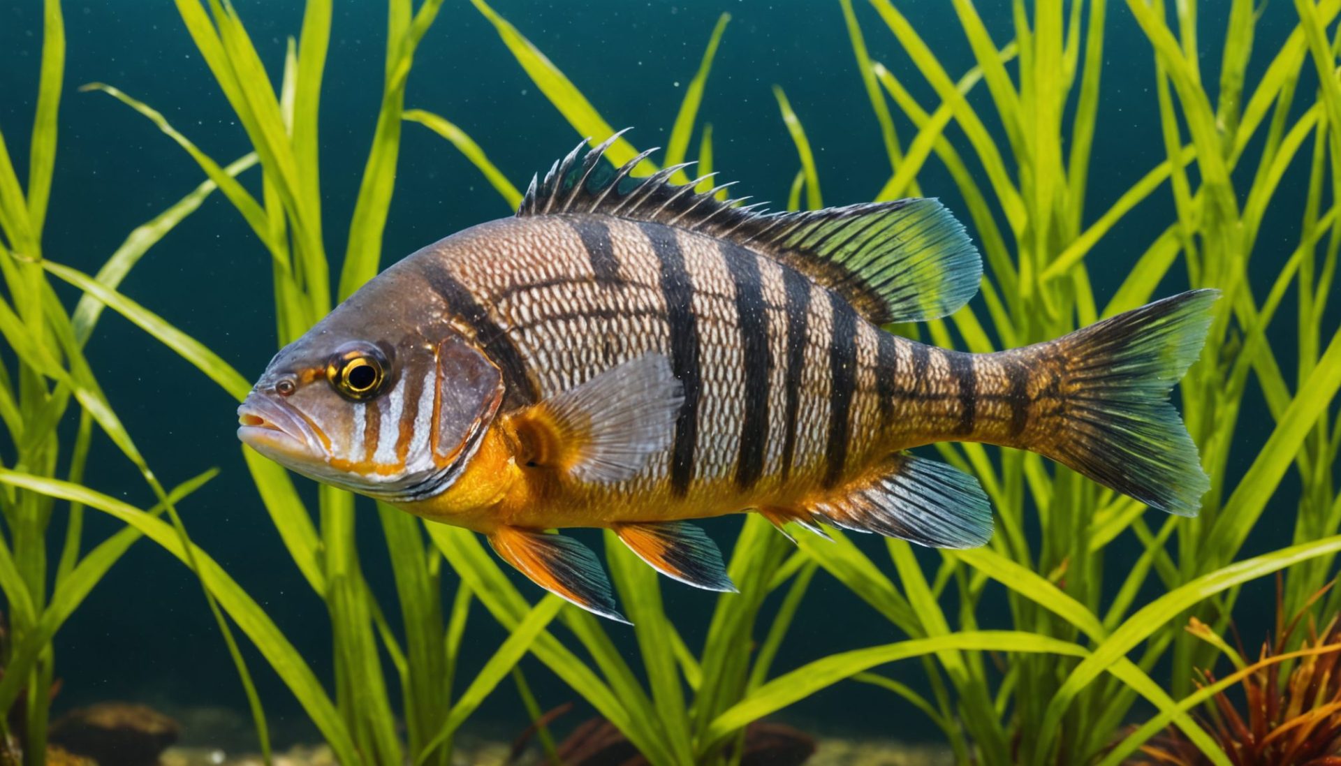 explorez la perche commune (perca fluviatilis), un poisson emblématique des eaux douces, et découvrez ses caractéristiques, son habitat et son rôle écologique.