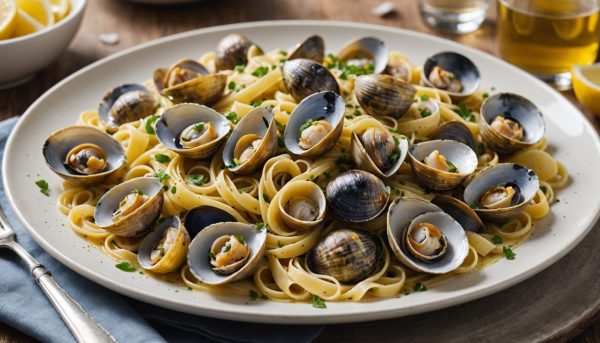 découvrez le filini aux coques parfumés au citron, une délicieuse alliance de saveurs marines raffinées qui éveillera vos papilles.