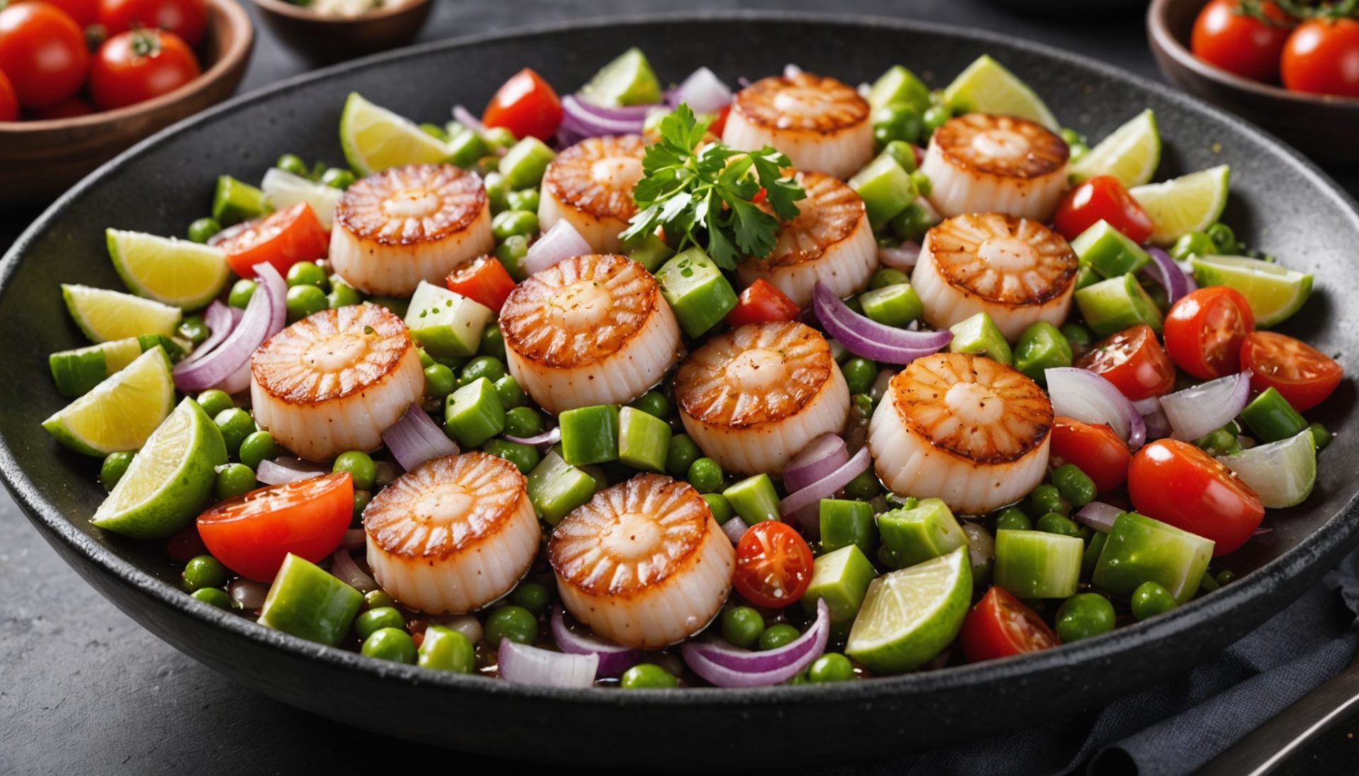 découvrez le kinilaw aux coquilles saint-jacques, une recette fraîche et raffinée qui sublime les saveurs marines pour un voyage gustatif inoubliable.