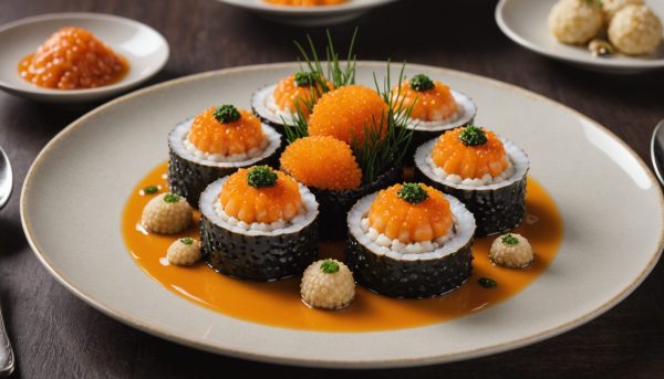 découvrez notre tarama exquis au corail d'oursin, une délicatesse marine raffinée à savourer pour une expérience gustative unique et raffinée.