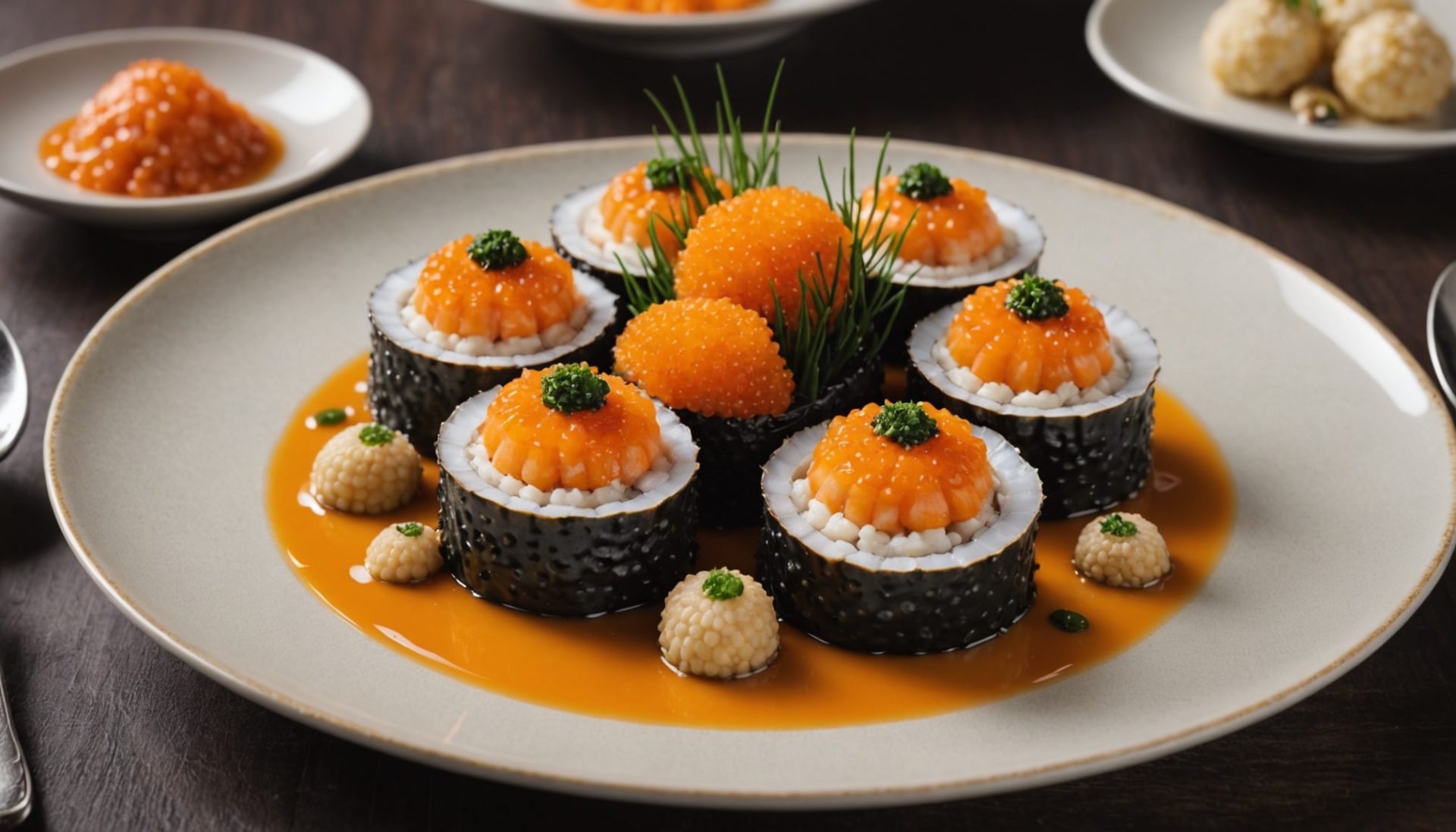 découvrez notre tarama exquis au corail d'oursin, une délicatesse marine raffinée à savourer pour une expérience gustative unique et raffinée.
