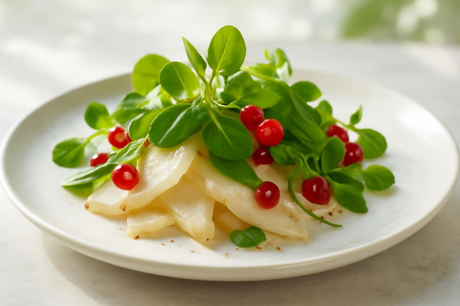 découvrez notre délicieuse salade de légine fumée agrémentée de groseilles, une recette originale alliant saveurs marines et touches fruitées pour un voyage gustatif unique.