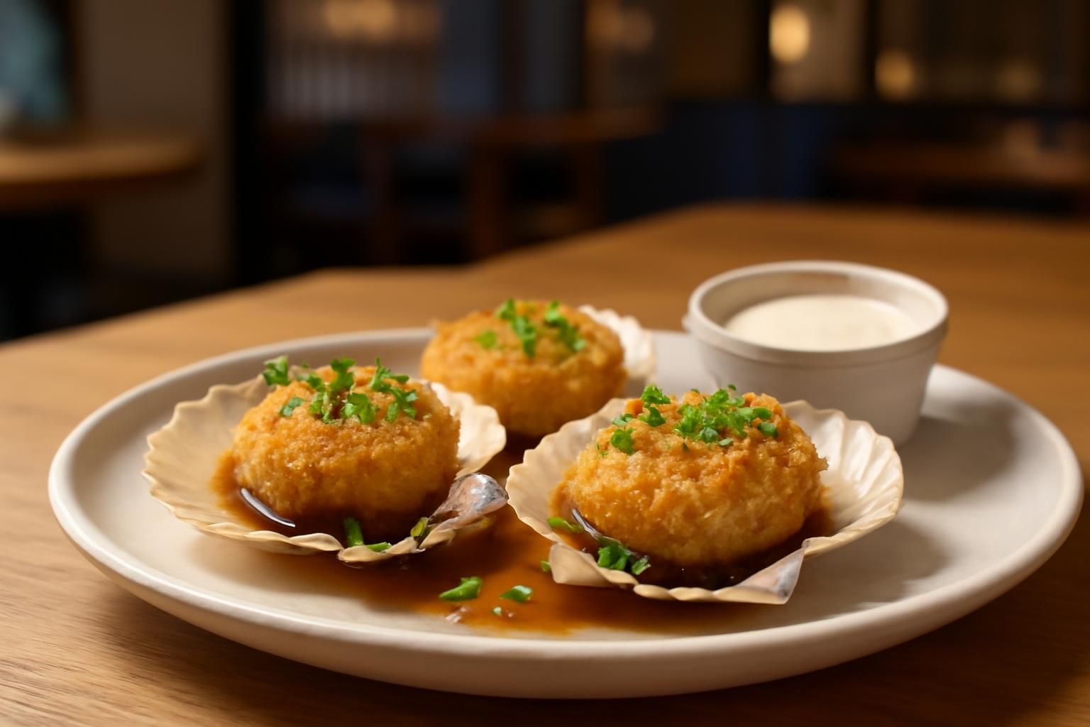 découvrez les saveurs uniques des coquilles saint-jacques panées à la japonaise, une recette délicieuse alliant tradition française et finesse nipponne.