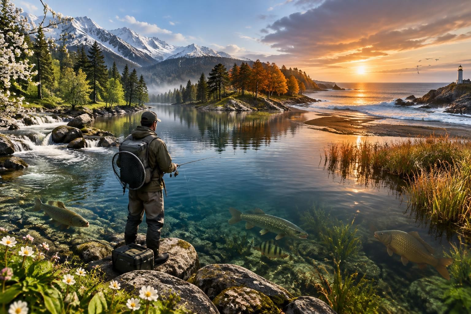 découvrez quand et où pêcher selon les espèces et les saisons : conseils pratiques pour choisir le meilleur moment et maximiser vos prises.